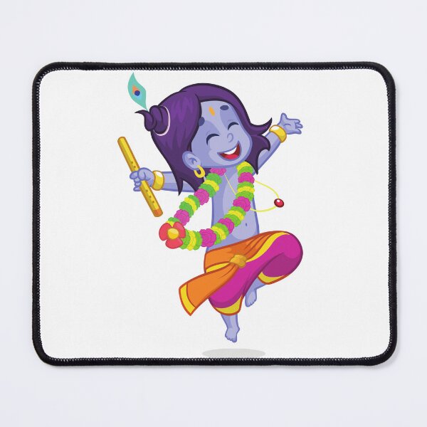 Artikelvorschau, Lord Bala Krishna, tanzender Krishna entworfen und verkauft von AlaukikaShop.