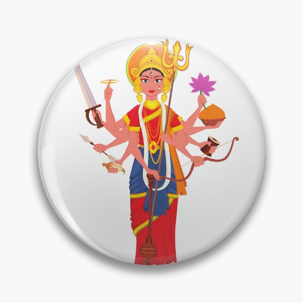 Item preview, Durga maa, durga mata designed and sold by AlaukikaShop.