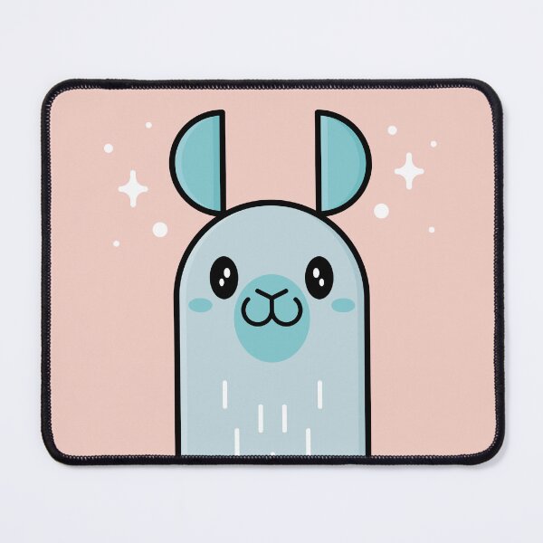 Item preview, Happy Blue Llama designed and sold by MeggieNic.