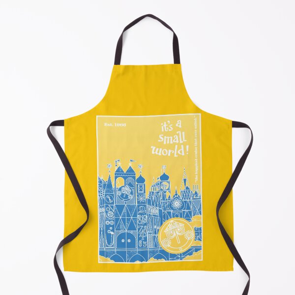 Item preview, It’s a Small World (Gold & Blue) designed and sold by Cammi Friederichs.