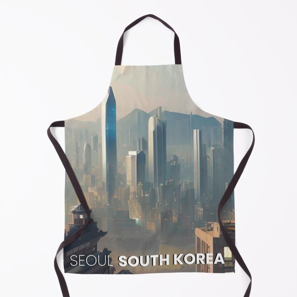 Artikelvorschau, Seoul, Südkorea entworfen und verkauft von Places On Earth.