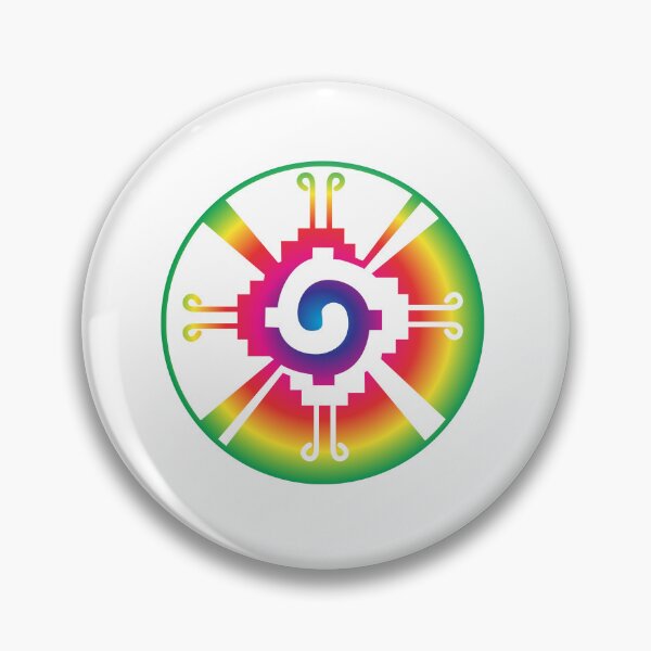Item preview, Galactic Butterfly Hunab Ku - aztec symbol designed and sold by photonxt.
