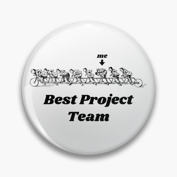 Item preview, 'Best Project Team'  Tandem Bicycle Design - Retro Illustration Design for T-shirts, mugs, phone cases and other accessories designed and sold by Ridiculam Toga.