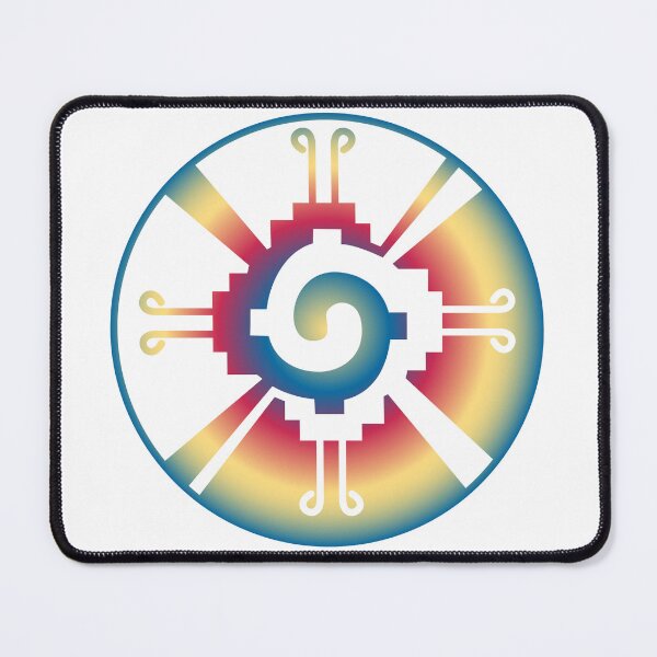 Item preview, Galactic Butterfly Hunab Ku - aztec symbol designed and sold by photonxt.