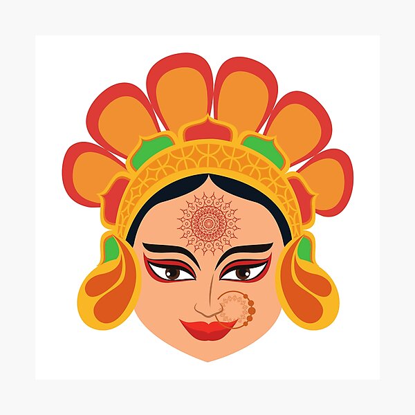 Artikelvorschau, Durga Maa, Durga Mata entworfen und verkauft von AlaukikaShop.