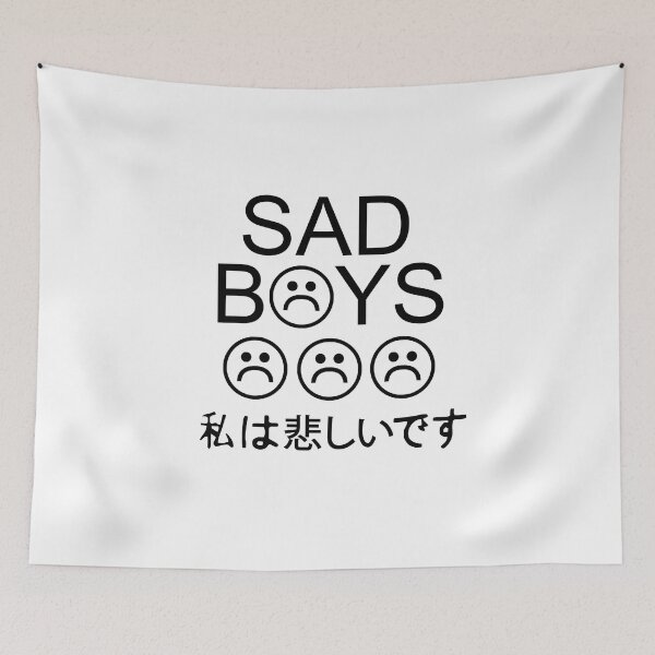 Item preview, Sad Boys Japanese designed and sold by baraapixxx.