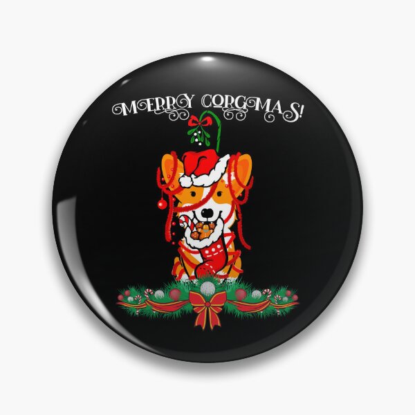 Item preview, Kawaii Welsh Corgi Christmas Xmas Version designed and sold by Basti09.