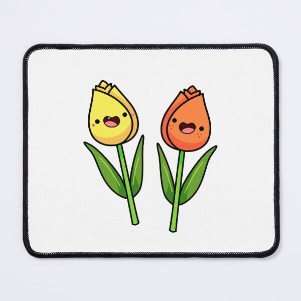 Item preview, Kawaii Tulip Flower Friends designed and sold by kawaiilife.