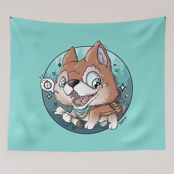 Item preview, Adventurous pup designed and sold by SPIRIMAL.