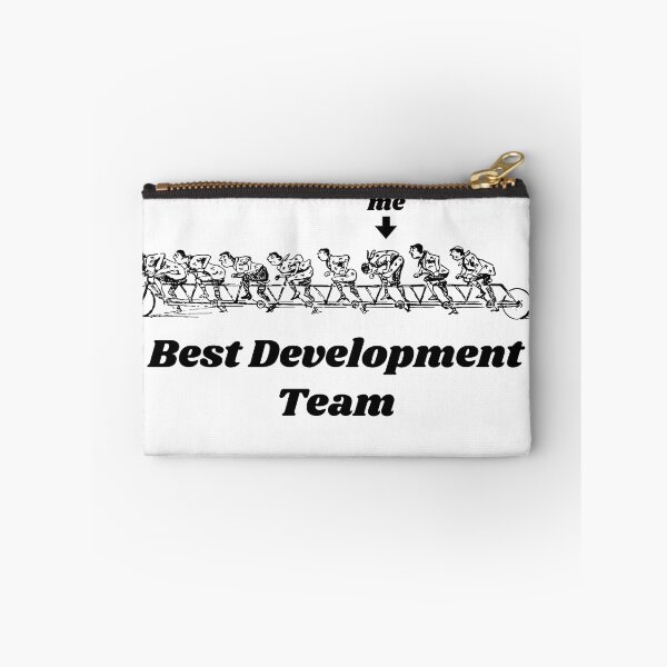 Item preview, 'Best Development Team'  Tandem Bicycle Design - Retro Illustration Design for T-shirts, mugs, phone cases and other accessories designed and sold by Ridiculam Toga.