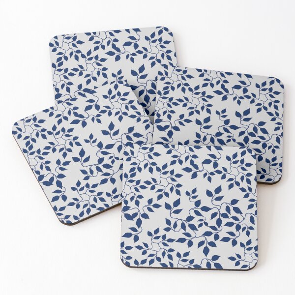 Item preview, Blue leaves designed and sold by Print-Designs.