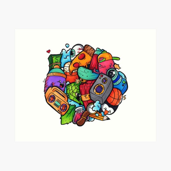 Doodleart Wall Art For Sale | Redbubble