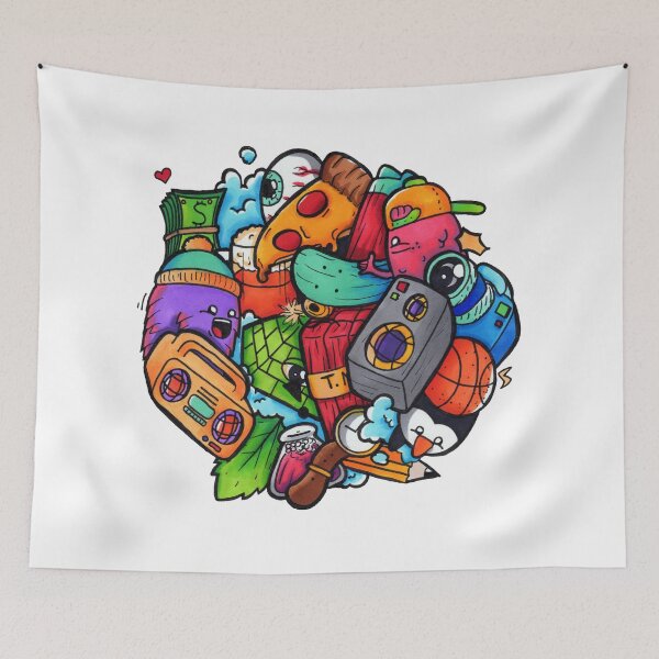 Item preview, Doodle Fun - Shrimpy Draws designed and sold by Eadan Shamir.