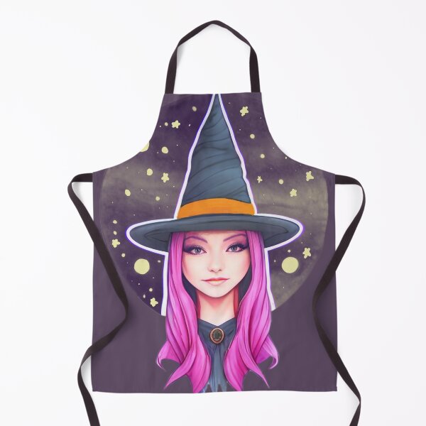 Item preview, Pretty Pink Haired Witch designed and sold by HailHecate.
