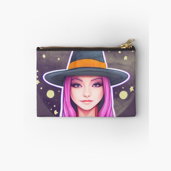 Item preview, Pretty Pink Haired Witch designed and sold by HailHecate.