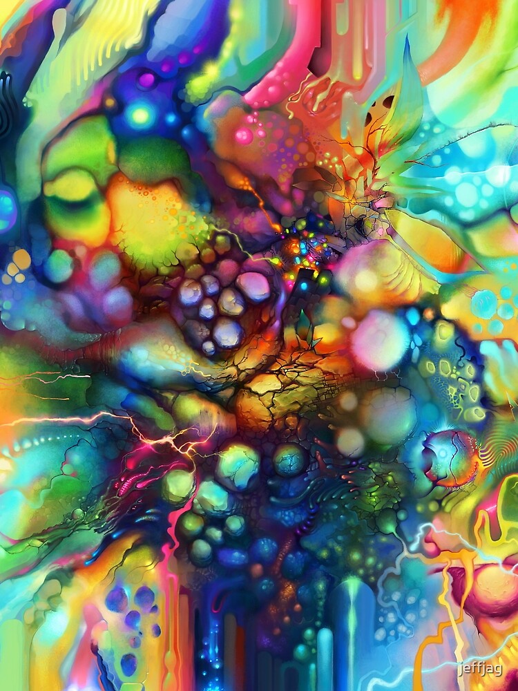 Post Mental Stains - Digital Painting by jeffjag