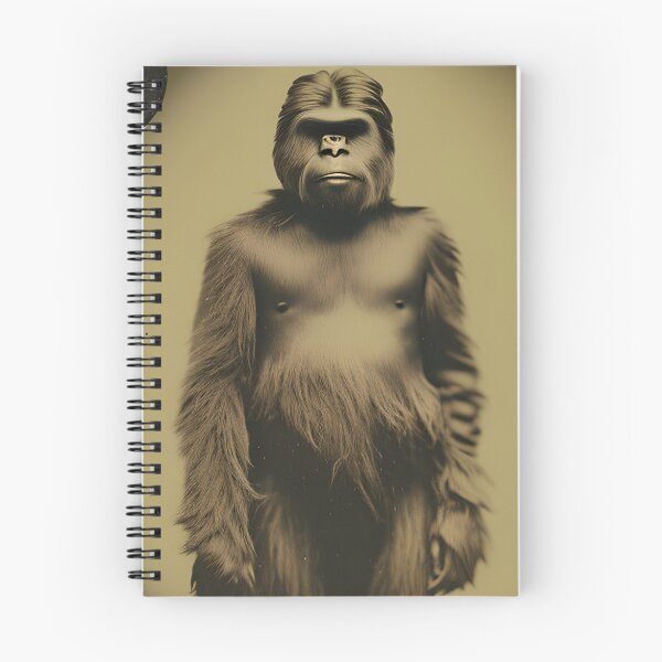 Item preview, Bigfoot Portrait AI Tintype designed and sold by ZenEverAI.
