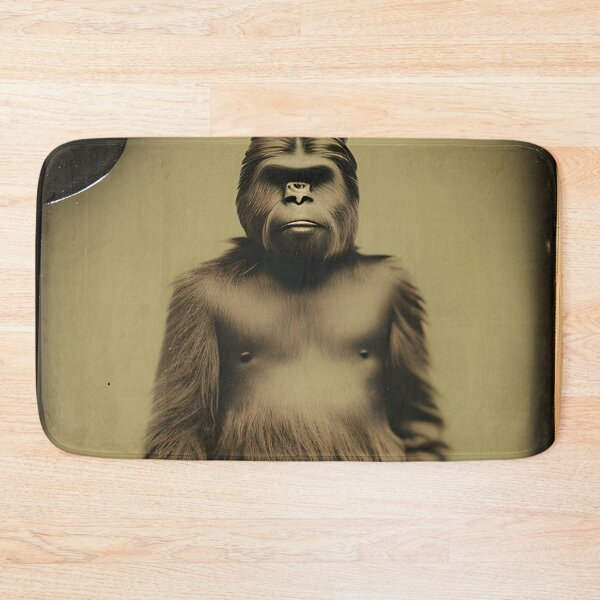 Item preview, Bigfoot Portrait AI Tintype designed and sold by ZenEverAI.