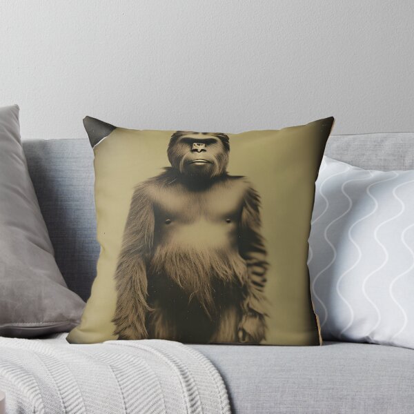 Item preview, Bigfoot Portrait AI Tintype designed and sold by ZenEverAI.