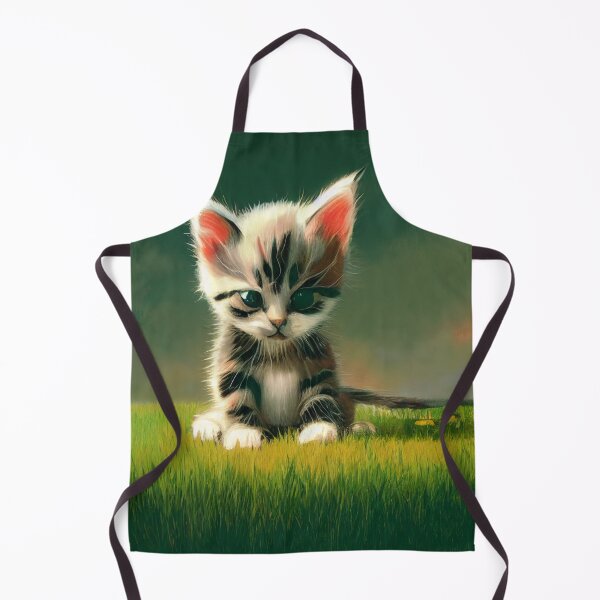 Item preview, kitten-on-grass-1 designed and sold by Kirollos9.
