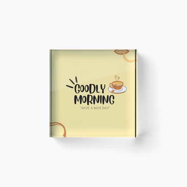 Item preview, Goodly Morning Stickers t Shirts newest 2022 designed and sold by PRECALB OUTFIT.