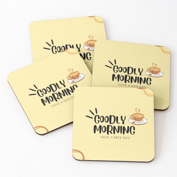 Item preview, Goodly Morning Stickers t Shirts newest 2022 designed and sold by PRECALB OUTFIT.