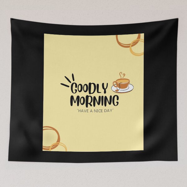 Item preview, Goodly Morning Stickers t Shirts newest 2022 designed and sold by PRECALB OUTFIT.
