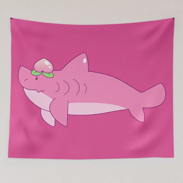 Item preview, Peach Fruit Shark  designed and sold by SaradaBoru.
