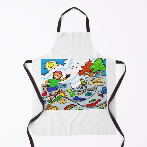 Item preview, Bright Monkey Skate Park!! designed and sold by paper-nautilus.