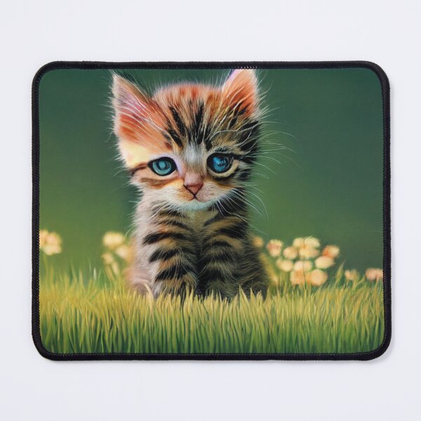 Item preview, kitten-on-grass-2 designed and sold by Kirollos9.
