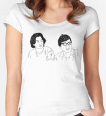 Kentaro and Ryota Fitted Scoop T-Shirt