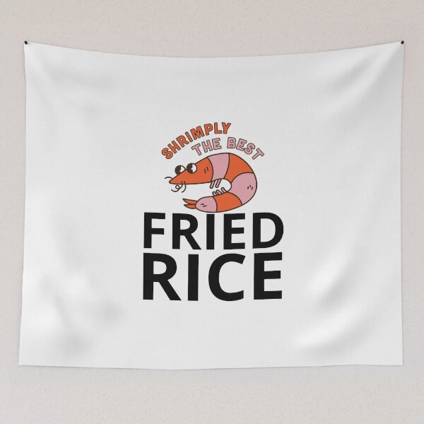 Item preview, Shrimp SHRIMPLY THE BEST Fried Rice designed and sold by Merigold.