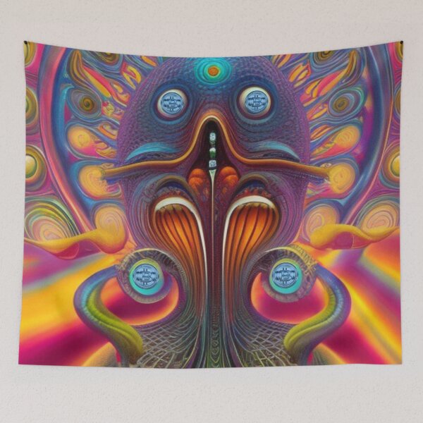 Item preview, AI Art Bitcoin Crypto NFT Art 017 designed and sold by tpixx.