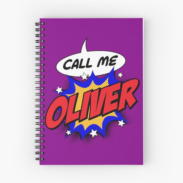 Item preview, Personalised Call Me Oliver Pop Art Comic Design designed and sold by CandOCreative.