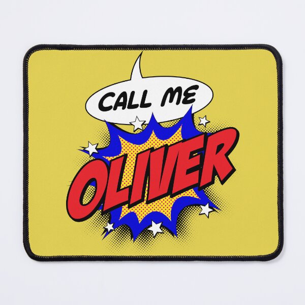 Item preview, Personalised Call Me Oliver Pop Art Comic Design designed and sold by CandOCreative.
