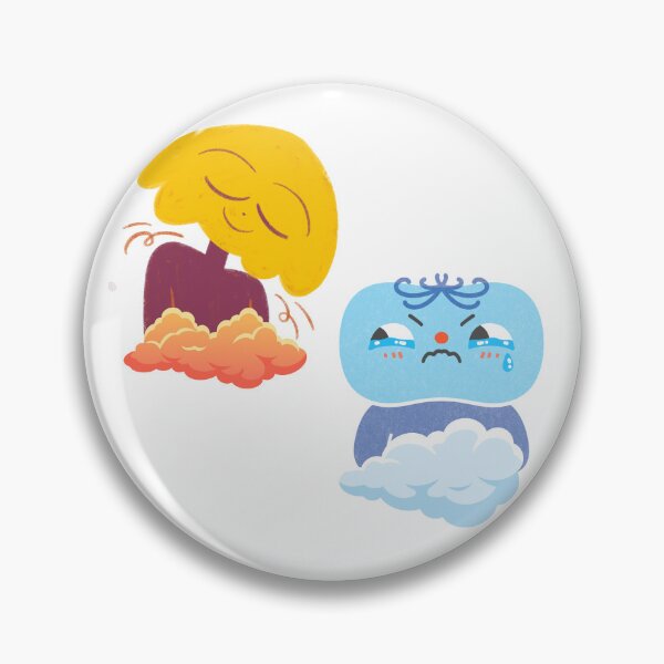 Item preview, cartoon clouds & sun designed and sold by Editlab.