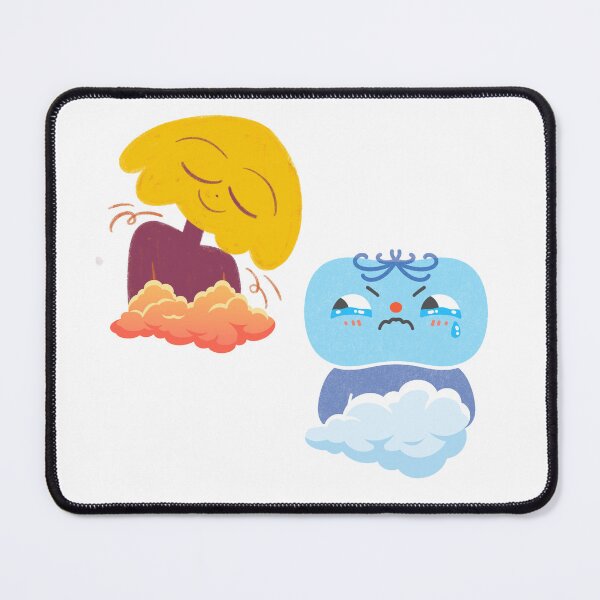 Item preview, cartoon clouds & sun designed and sold by Editlab.