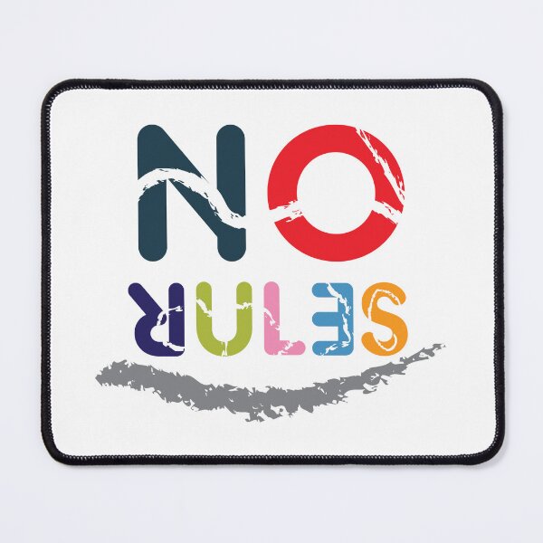 Item preview, Colored No Rules sign  designed and sold by photonxt.