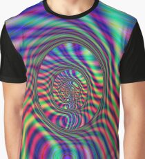Psychedelic Tunnel Graphic T-Shirt