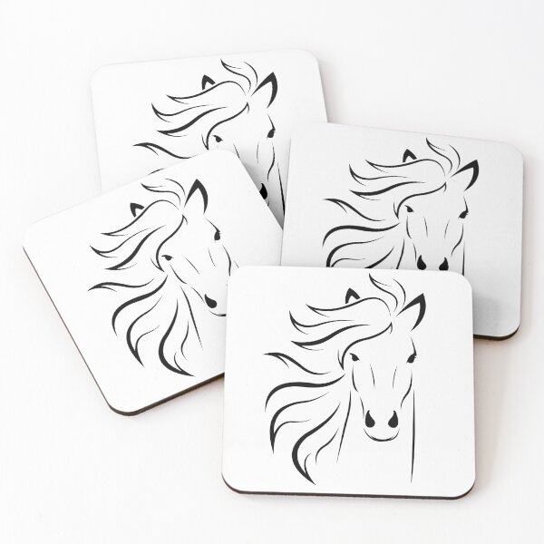 Item preview, American Paint Horse minimalist Horse  designed and sold by miriamyk.