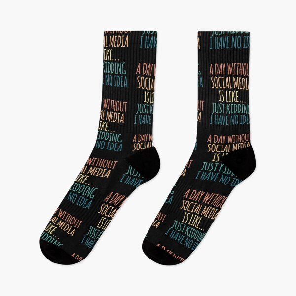 Item preview, A Day Without Social Media Is Like Just Kidding I Have No Idea designed and sold by kindxinn.