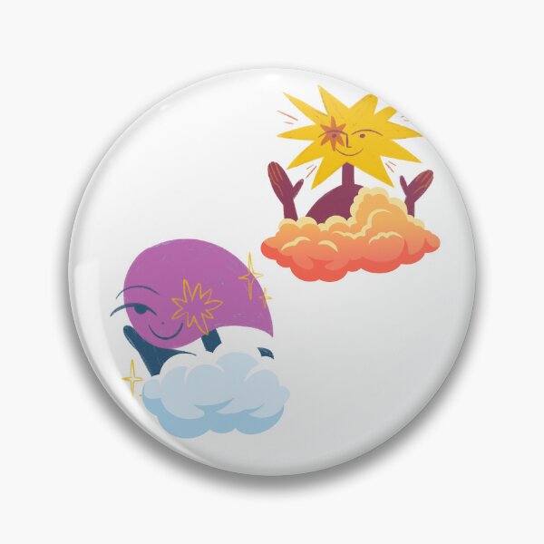 Item preview, cartoon clouds & sun designed and sold by Editlab.