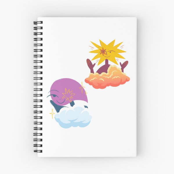Item preview, cartoon clouds & sun designed and sold by Editlab.