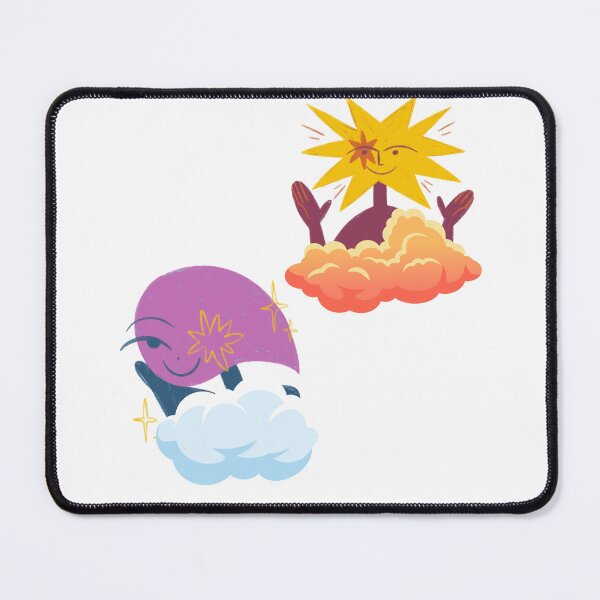 Item preview, cartoon clouds & sun designed and sold by Editlab.