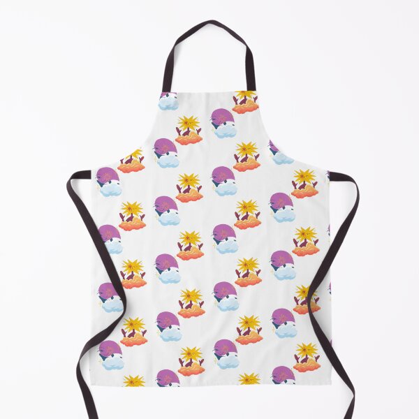 Item preview, cartoon clouds & sun designed and sold by Editlab.