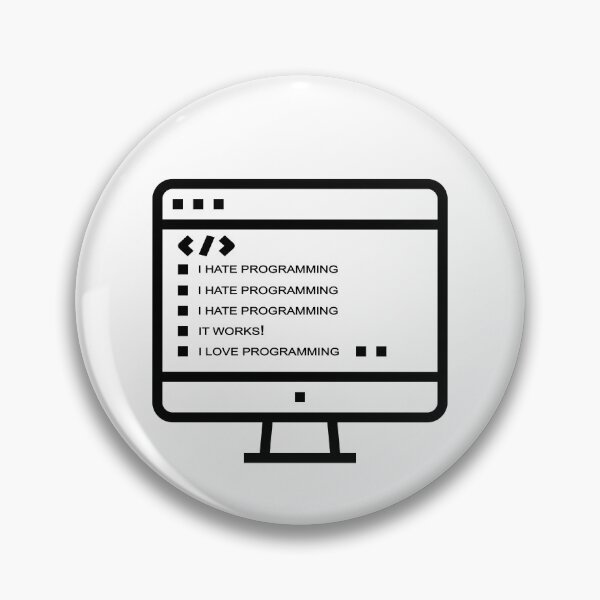 Artikelvorschau, Ich hasse Programmieren, ich liebe Programmieren – Programmierer lieben Hass entworfen und verkauft von zoulouu.