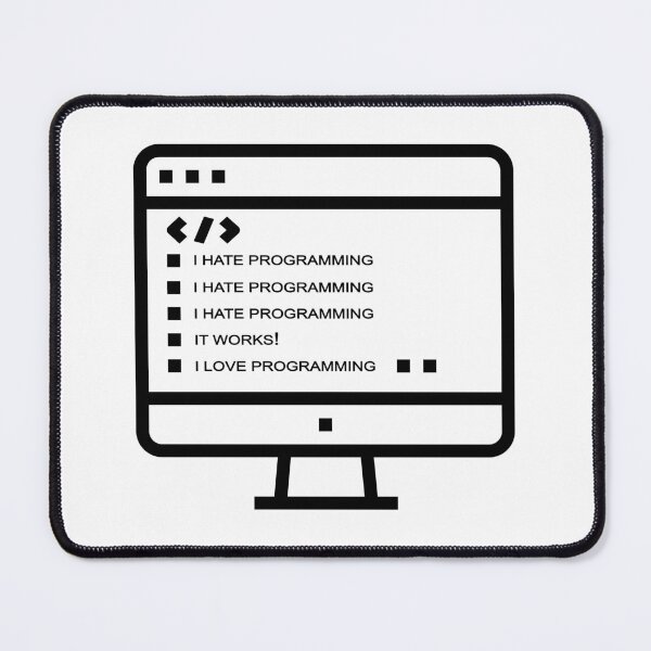 Item preview, I Hate Programming, I Love Programming- Programmer Love Hate designed and sold by zoulouu.