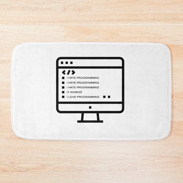 Item preview, I Hate Programming, I Love Programming- Programmer Love Hate designed and sold by zoulouu.