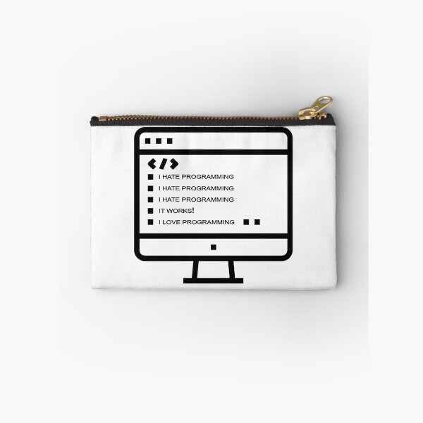Item preview, I Hate Programming, I Love Programming- Programmer Love Hate designed and sold by zoulouu.