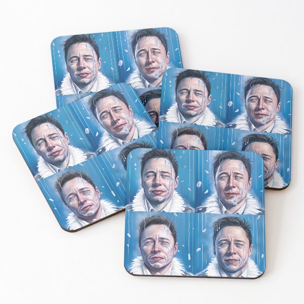 Item preview, Elon Musk Crying And Covered With Blue Goo And Covered In feathers designed and sold by GlendaJanelleWi.
